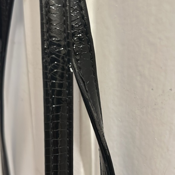 M. Andonia vintage shoulder bag. Burgundy with blue, red, yellow rhinestones. - Picture 5 of 7